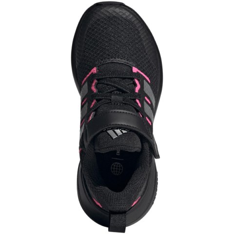 Buty dla dzieci adidas FortaRun 2.0 EL K czarno-różowe IG0418 Adidas Buty dla dzieci adidas FortaRun 2.0 EL K czarno-różowe IG0418 Adidas