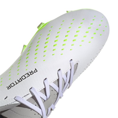 Buty piłkarskie adidas Predator Accuracy.3 L FG biało-szare GZ0014 Adidas Buty piłkarskie adidas Predator Accuracy.3 L FG biało-szare GZ0014 Adidas