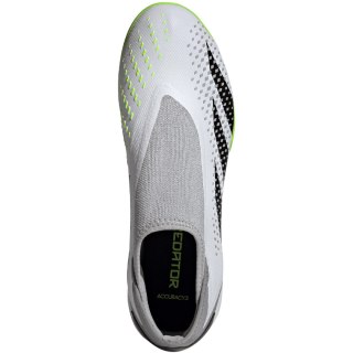 Buty piłkarskie adidas Predator Accuracy.3 Laceless TF biało-szare GY9999 Adidas