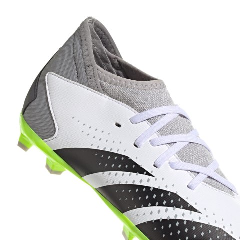 Buty piłkarskie dla dzieci adidas Predator Accuracy.3 FG biało-szare IE9504 Adidas Buty piłkarskie dla dzieci adidas Predator Accuracy.3 FG biało-szare IE9504 Adidas
