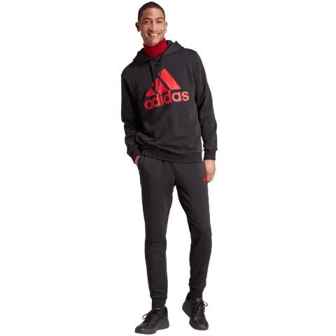 Dres męski adidas Big Logo Terry Track Suit czarny IP5553 Adidas Dres męski adidas Big Logo Terry Track Suit czarny IP5553 Adidas
