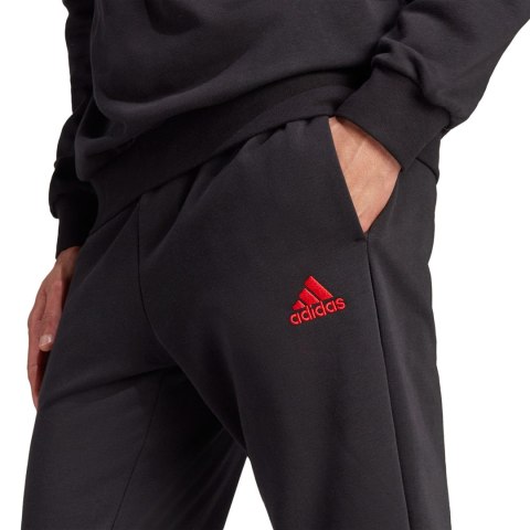 Dres męski adidas Big Logo Terry Track Suit czarny IP5553 Adidas Dres męski adidas Big Logo Terry Track Suit czarny IP5553 Adidas
