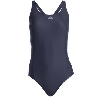Kostium kąpielowy damski adidas Mid 3-Stripes Swimsuit granatowy HS5317 Adidas
