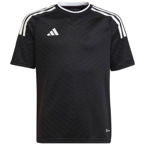 Koszulka dla dzieci adidas Campeon 23 Jersey czarna HS0537 Adidas teamwear Koszulka dla dzieci adidas Campeon 23 Jersey czarna HS0537 Adidas teamwear