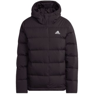 Kurtka damska adidas Helionic Hooded Down czarna HG8747 Adidas