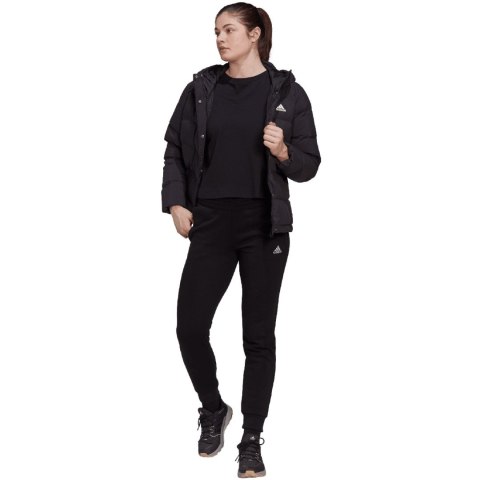 Kurtka damska adidas Helionic Hooded Down czarna HG8747 Adidas