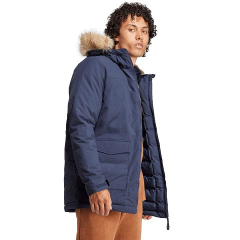 Kurtka męska adidas Parka Hooded Fur granatowa IK0552 Adidas Kurtka męska adidas Parka Hooded Fur granatowa IK0552 Adidas