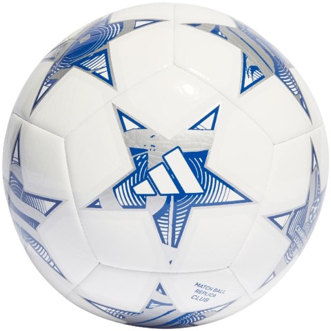 Piłka nożna adidas UCL Club 23/24 Group Stage biało-niebieska IA0945 Adidas teamwear
