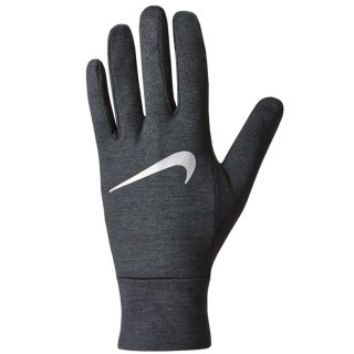 Rękawiczki damskie do biegania Nike Dri-Fit Fleece szare N1002577082 Nike