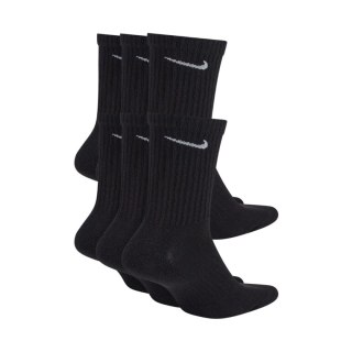 Skarpety Nike Everyday Cush Crew 6 par czarne SX7666 010 34-38 Nike