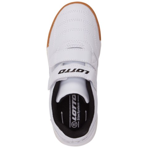 Buty dla dzieci Lotto Pacer K biało-czarne 2600110K 1011 29 Lotto