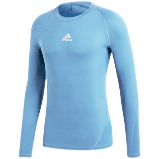 Koszulka męska adidas Alphaskin błękitna DT6614 L Adidas
