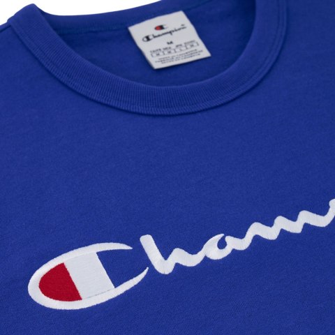 Bluza męska Champion Crewneck Sweatshirt niebieska 220254 BS008 M Champion