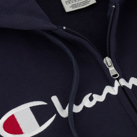 Bluza męska Champion Full Zip Hoodie granatowa 220255 BS501 M Champion