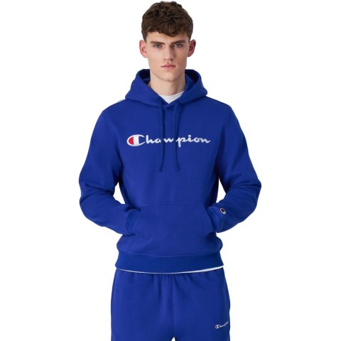 Bluza męska Champion Hooded niebieska 220253 BS008 M Champion