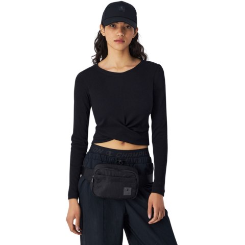 Koszulka damska Champion Crewneck Croptop czarna 117435 KK001 S Champion