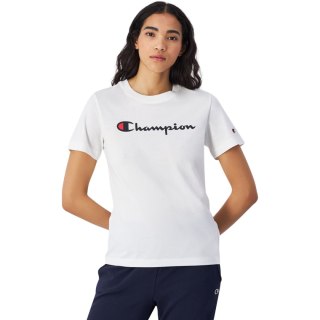 Koszulka damska Champion SS Tee biała 117534 WW001 S Champion