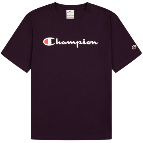 Koszulka męska Champion SS Tee fioletowa 220256 VS025 XL Champion