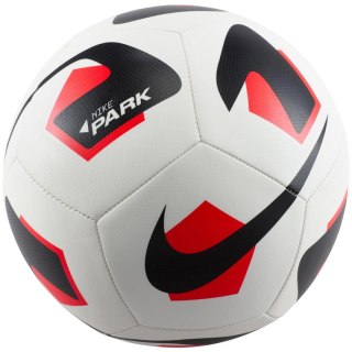 Piłka nożna Nike Park Team 2.0 FA24 biało-czarno-czerwona FZ7551 100 5 Nike Team