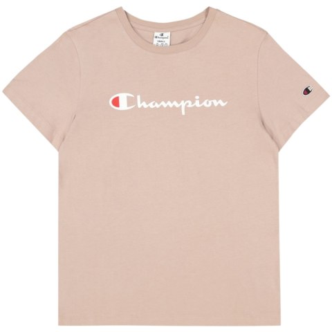 Koszulka damska Champion SS Tee beżowa 117534 MS079 XL Champion