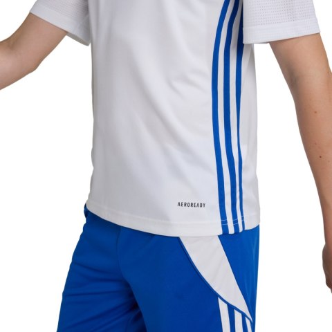 Koszulka dla dzieci adidas Tabela 23 Jersey biało-niebieska JJ1154 164cm Adidas teamwear