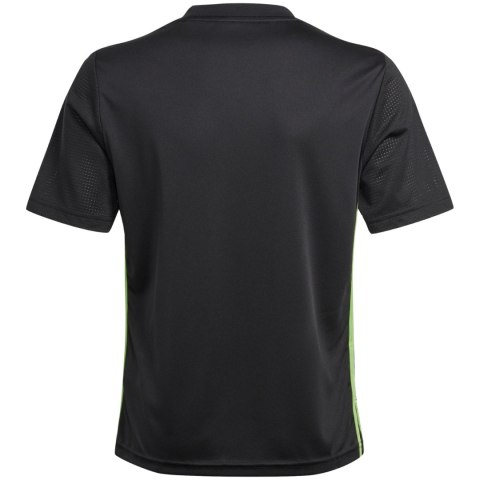 Koszulka dla dzieci adidas Tabela 23 Jersey czarno-limonkowa JJ1155 152cm Adidas teamwear