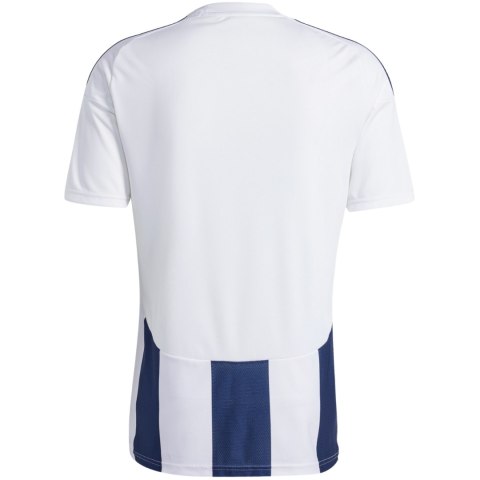 Koszulka męska adidas Striped 24 Jersey biało-niebieska IW4554 S Adidas teamwear