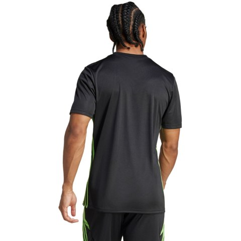 Koszulka męska adidas Tabela 23 Jersey czarno-limonkowa JI8825 2XL Adidas teamwear