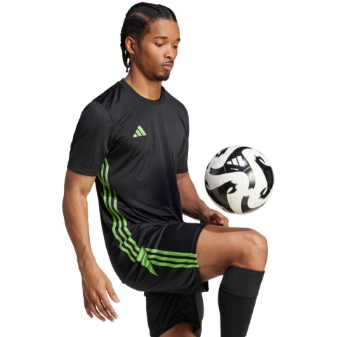 Koszulka męska adidas Tabela 23 Jersey czarno-limonkowa JI8825 2XL Adidas teamwear