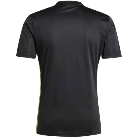 Koszulka męska adidas Tabela 23 Jersey czarno-limonkowa JI8825 L Adidas teamwear