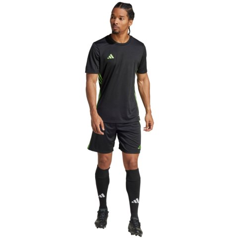 Koszulka męska adidas Tabela 23 Jersey czarno-limonkowa JI8825 XL Adidas teamwear