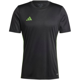 Koszulka męska adidas Tabela 23 Jersey czarno-limonkowa JI8825 M Adidas teamwear