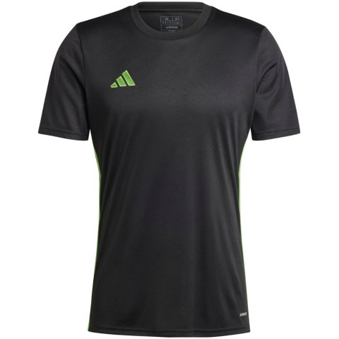 Koszulka męska adidas Tabela 23 Jersey czarno-limonkowa JI8825 S Adidas teamwear