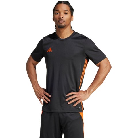 Koszulka męska adidas Tabela 23 Jersey czarno-pomarańczowa JI8826 L Adidas teamwear