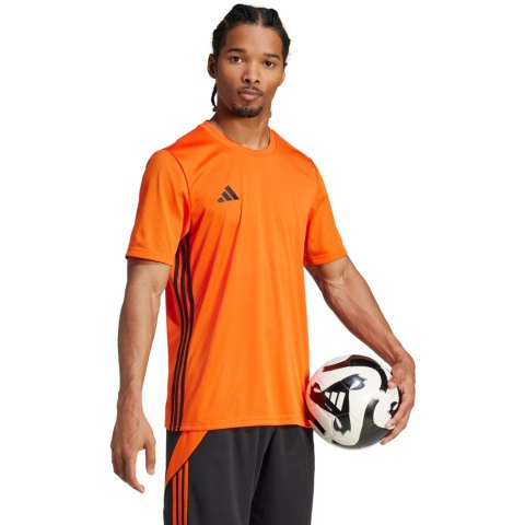Koszulka męska adidas Tabela 23 Jersey pomarańczowo-czarna JI8827 S Adidas teamwear