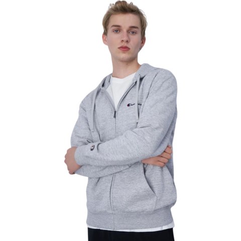 Bluza męska Champion Full Zip Hoodie szara 220260 EM021 S Champion