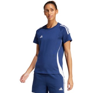 Koszulka damska adidas Tiro 24 Sweat niebiesko-biała IR9354 2XL Adidas teamwear