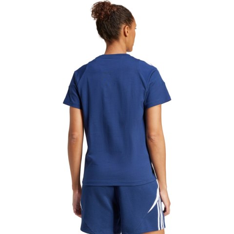Koszulka damska adidas Tiro 24 Sweat niebiesko-biała IR9354 2XL Adidas teamwear