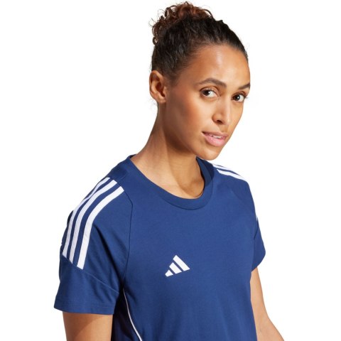 Koszulka damska adidas Tiro 24 Sweat niebiesko-biała IR9354 2XL Adidas teamwear