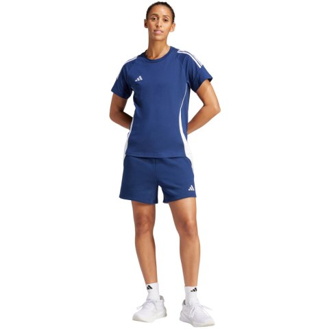 Koszulka damska adidas Tiro 24 Sweat niebiesko-biała IR9354 XL Adidas teamwear