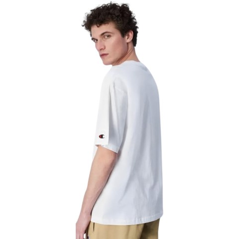 Koszulka męska Champion Crewneck biała 220270 WW001 XL Champion