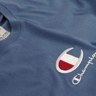 Koszulka męska Champion Crewneck niebieska 220270 BS099 L Champion