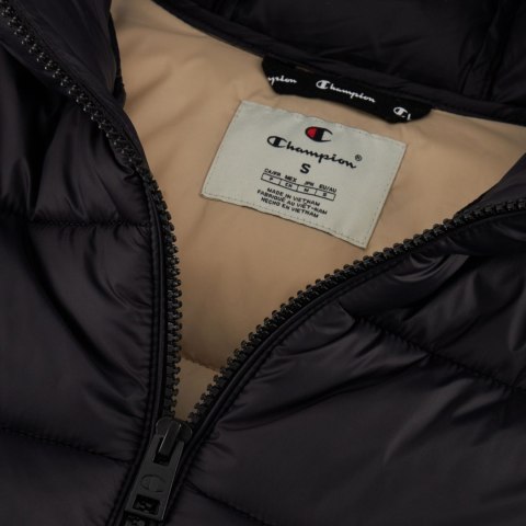 Kurtka damska Champion Hooded Polyfilled czarna 117568 KK001 XL Champion