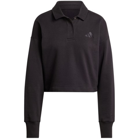 Bluza damska adidas ALL SZN French Terry Polo czarna IX3806 L Adidas