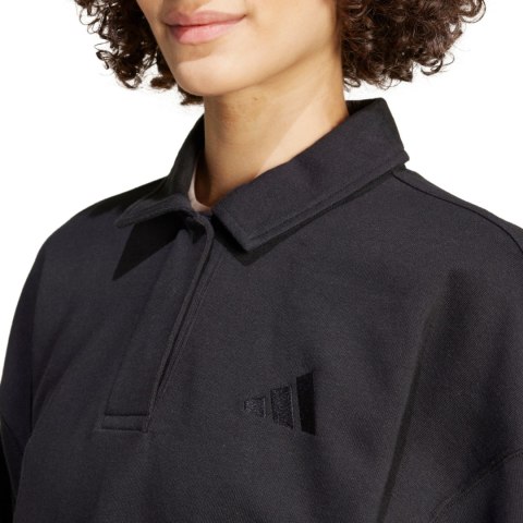 Bluza damska adidas ALL SZN French Terry Polo czarna IX3806 L Adidas