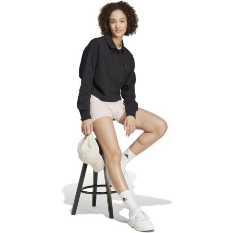 Bluza damska adidas ALL SZN French Terry Polo czarna IX3806 M Adidas