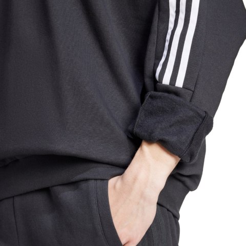 Bluza męska adidas House of Tiro Fleece czarno-biała IW0172 L Adidas