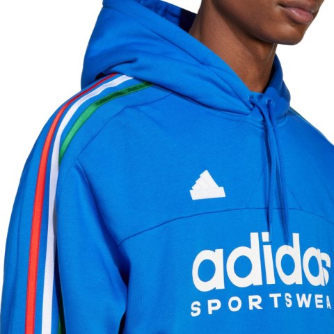 Bluza męska adidas House of Tiro Nations Pack niebieska IY4532 S Adidas