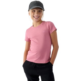 Koszulka dla dziewczynki 4F F1658 jasny róż 4FJWMM00TTSHF1658 56S 164cm 4F