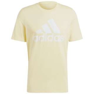 Koszulka męska adidas Essentials Single Jersey Big Logo Tee żółta IX0135 XL Adidas